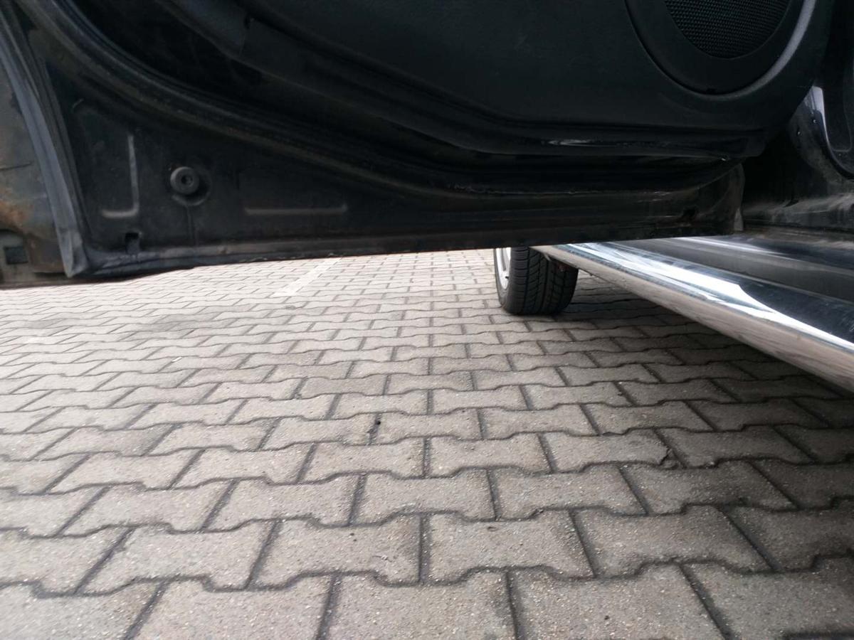 Mitsubishi Outlander 1 original Tür hinten links X42B Black Rohbau Bj.2005